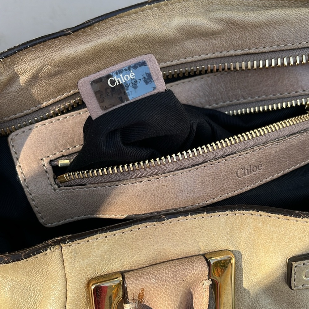 Chloé satchel bag in good used condition. Authenticity card is included. - Picture 16 of 16